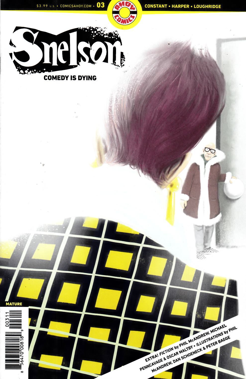 Snelson Comedy is Dying #3 Near Mint (9.4) [Ahoy Comic] THUMBNAIL