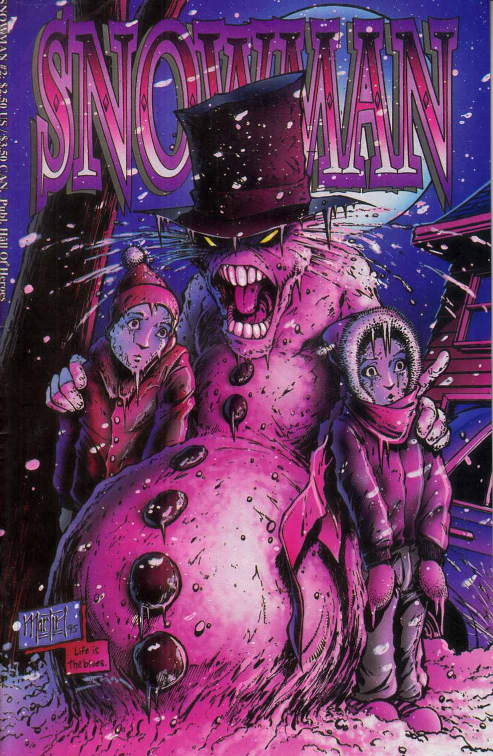 Snowman #2 Very Fine (8.0) [Hall of Heroes Comic] LARGE