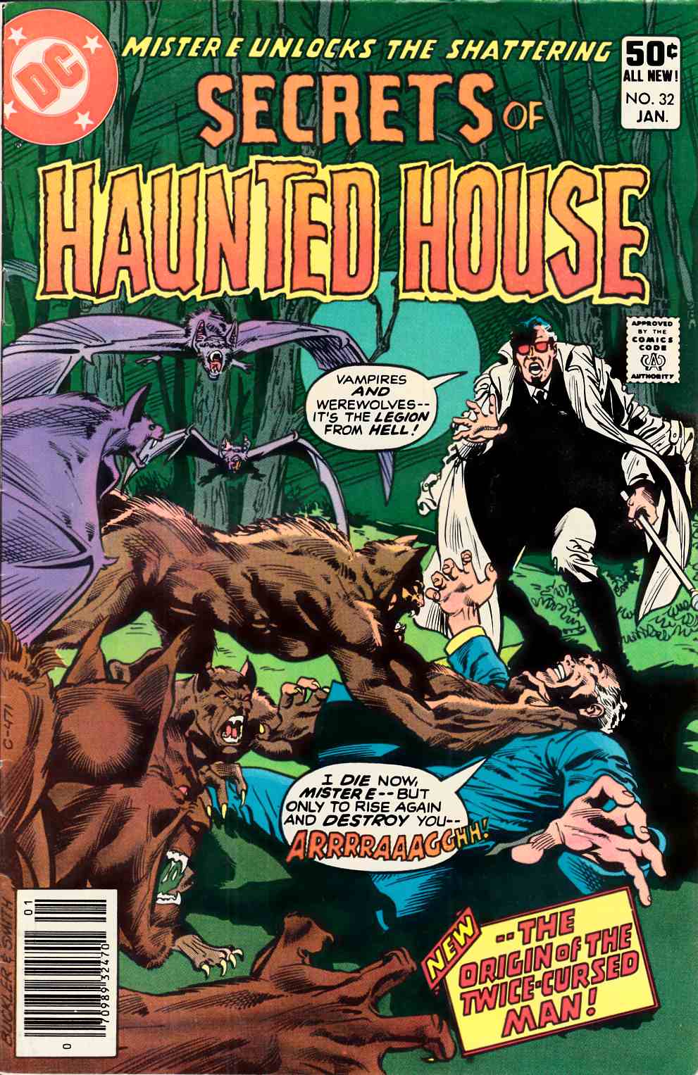 Secrets of Haunted House #32 Newsstand Edition Fine (6.0) [DC Comic] LARGE