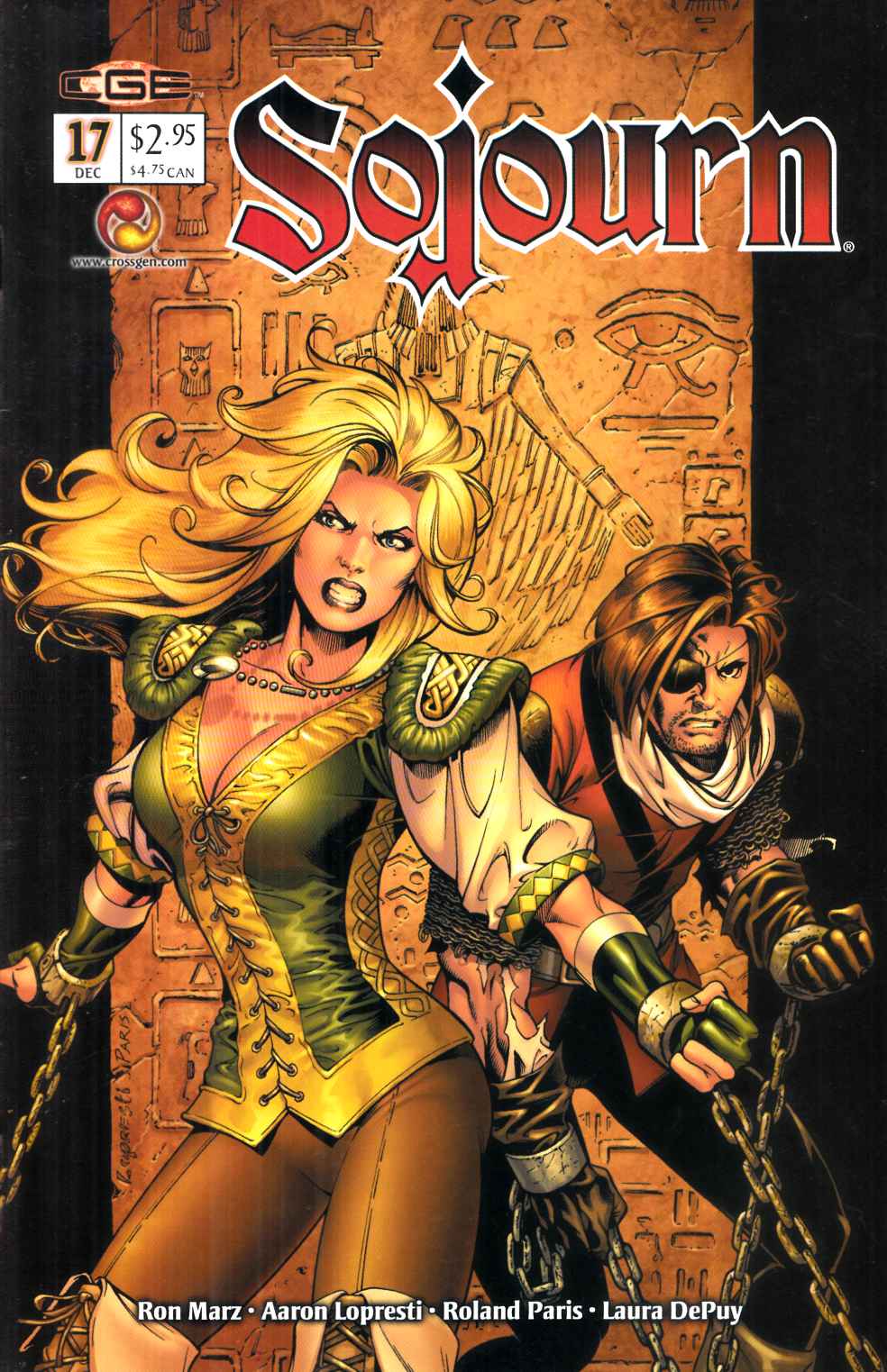 Sojourn #17 Very Fine (8.0) [CrossGen Comic] LARGE