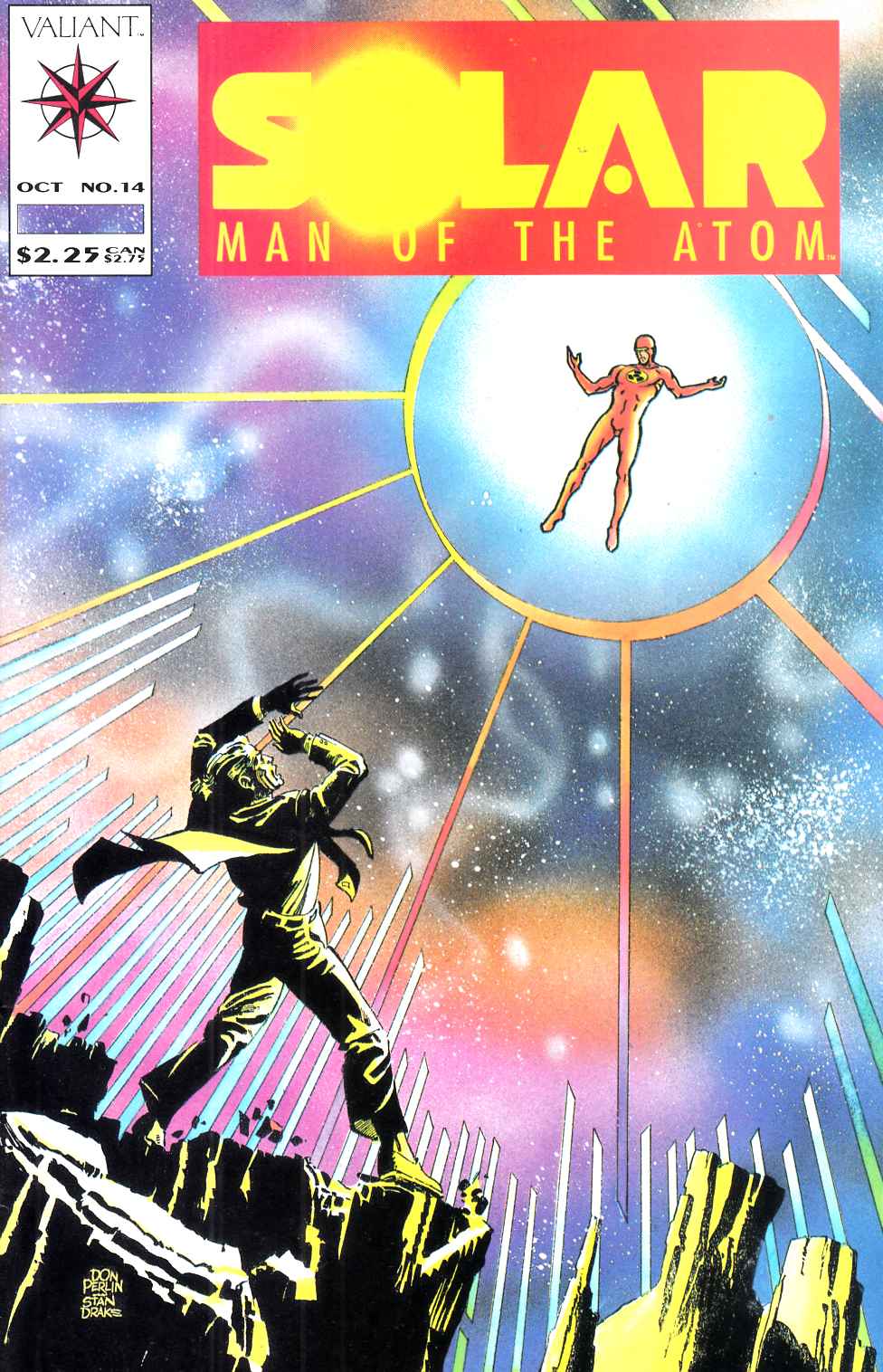 Solar Man of the Atom #14 Very Fine (8.0) [Valiant Comic] LARGE