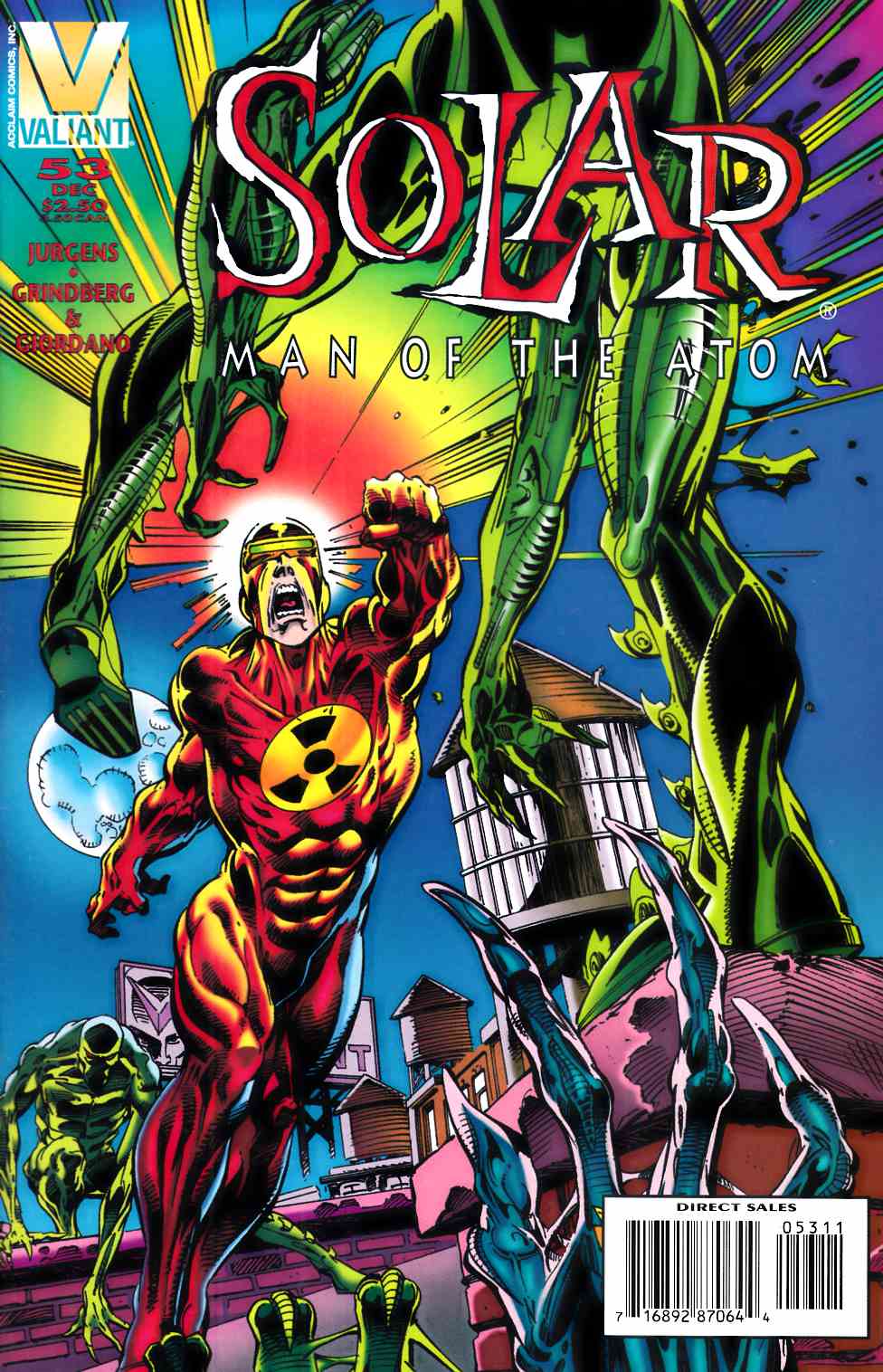 Solar Man of the Atom #53 Very Fine (8.0) [Valiant Comic] THUMBNAIL