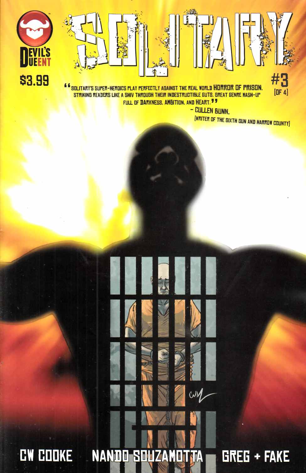 Solitary #3 [Devils Due Comic] LARGE