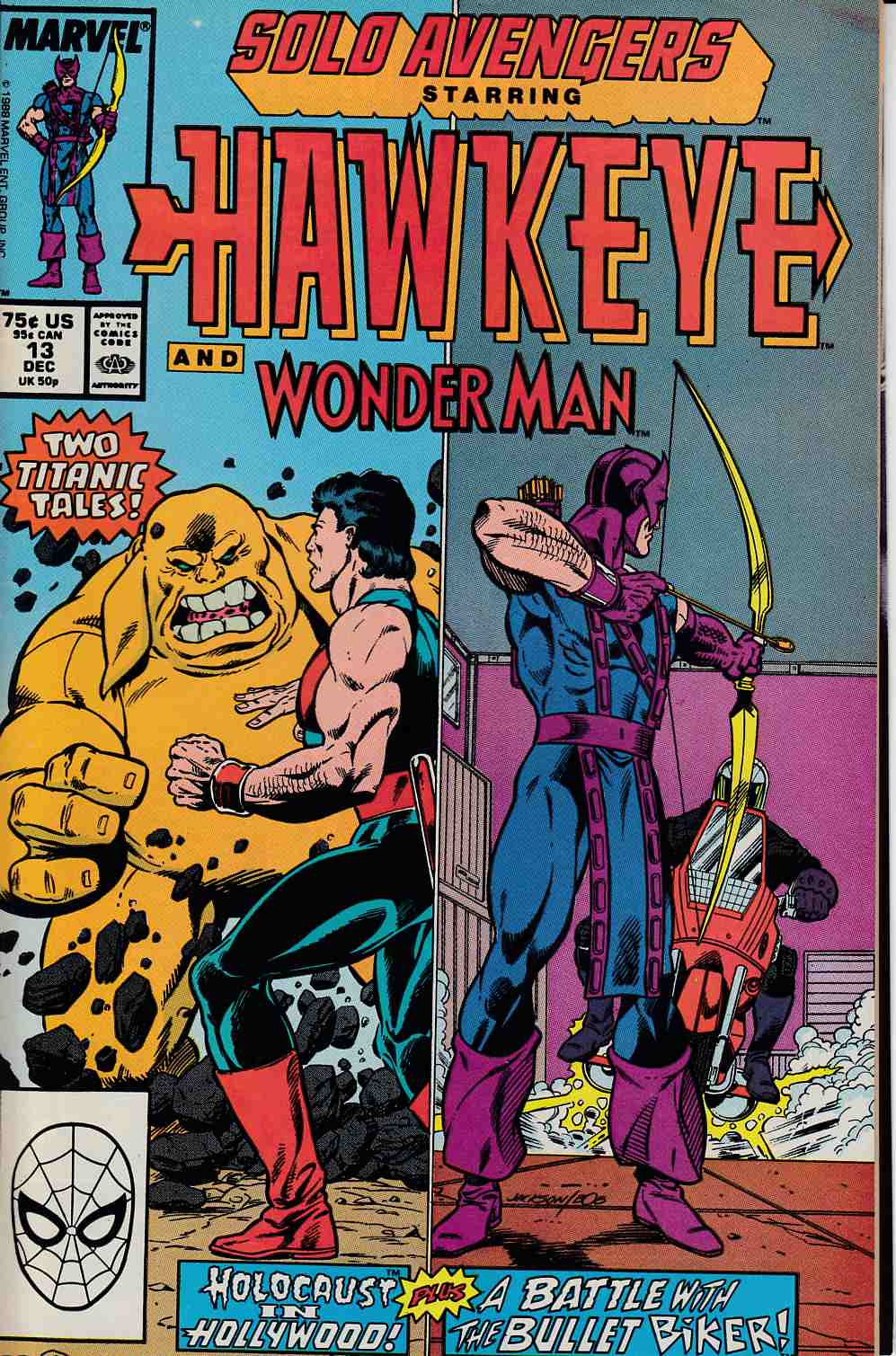 Solo Avengers #13 Very Fine (8.0) [Marvel Comic] LARGE