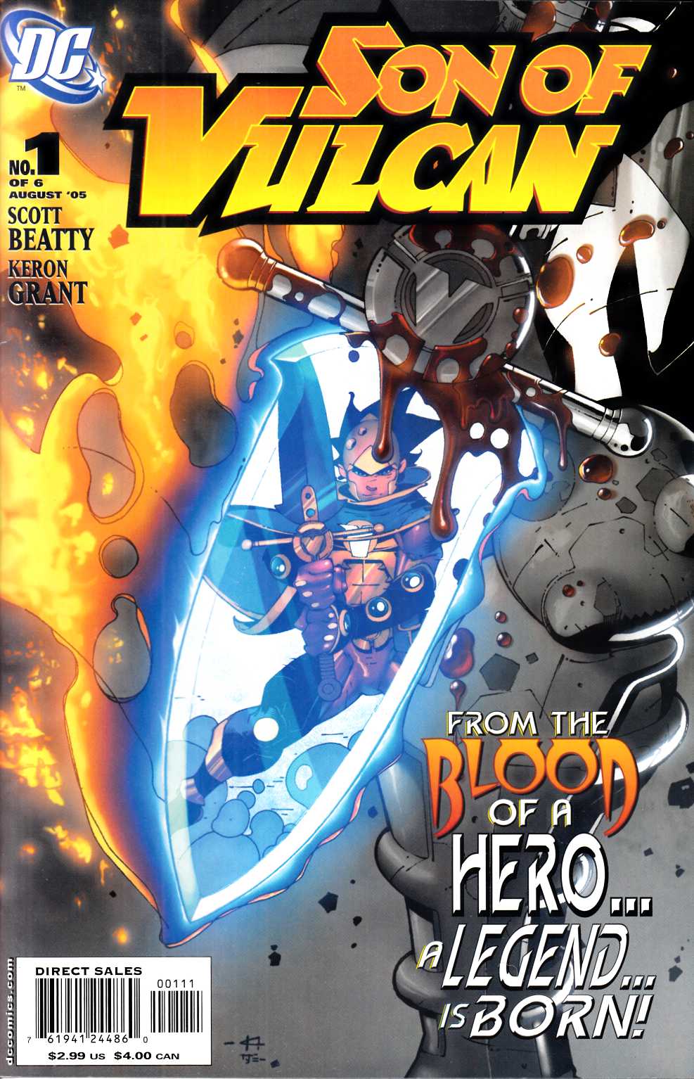 Son of Vulcan #1 Very Fine (8.0) [DC Comic] LARGE