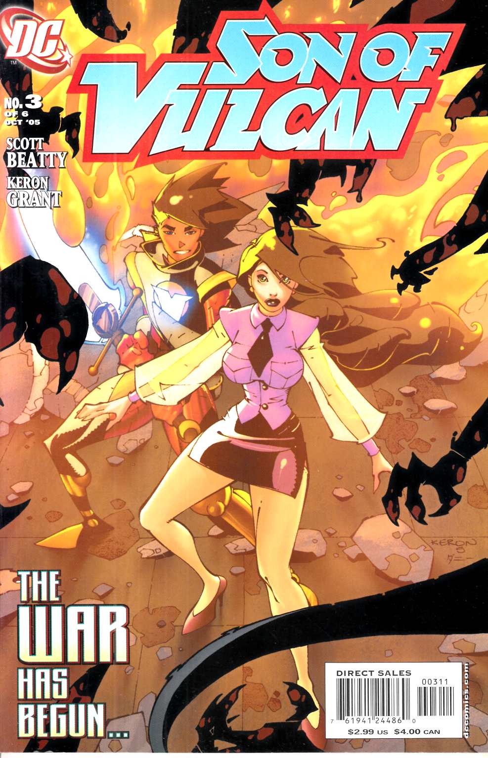 Son of Vulcan #3 Very Fine (8.0) [DC Comic] THUMBNAIL