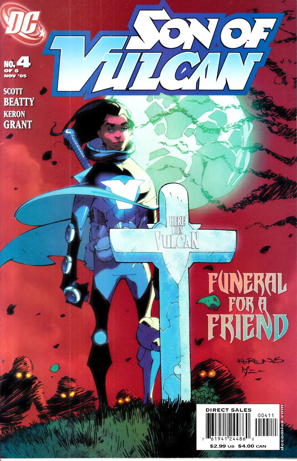 Son of Vulcan #4 Very Fine (8.0) [DC Comic] LARGE