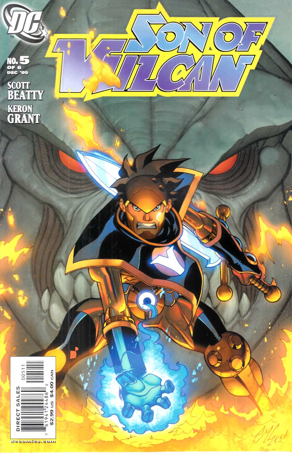 Son of Vulcan #5 Very Fine (8.0) [DC Comic] THUMBNAIL