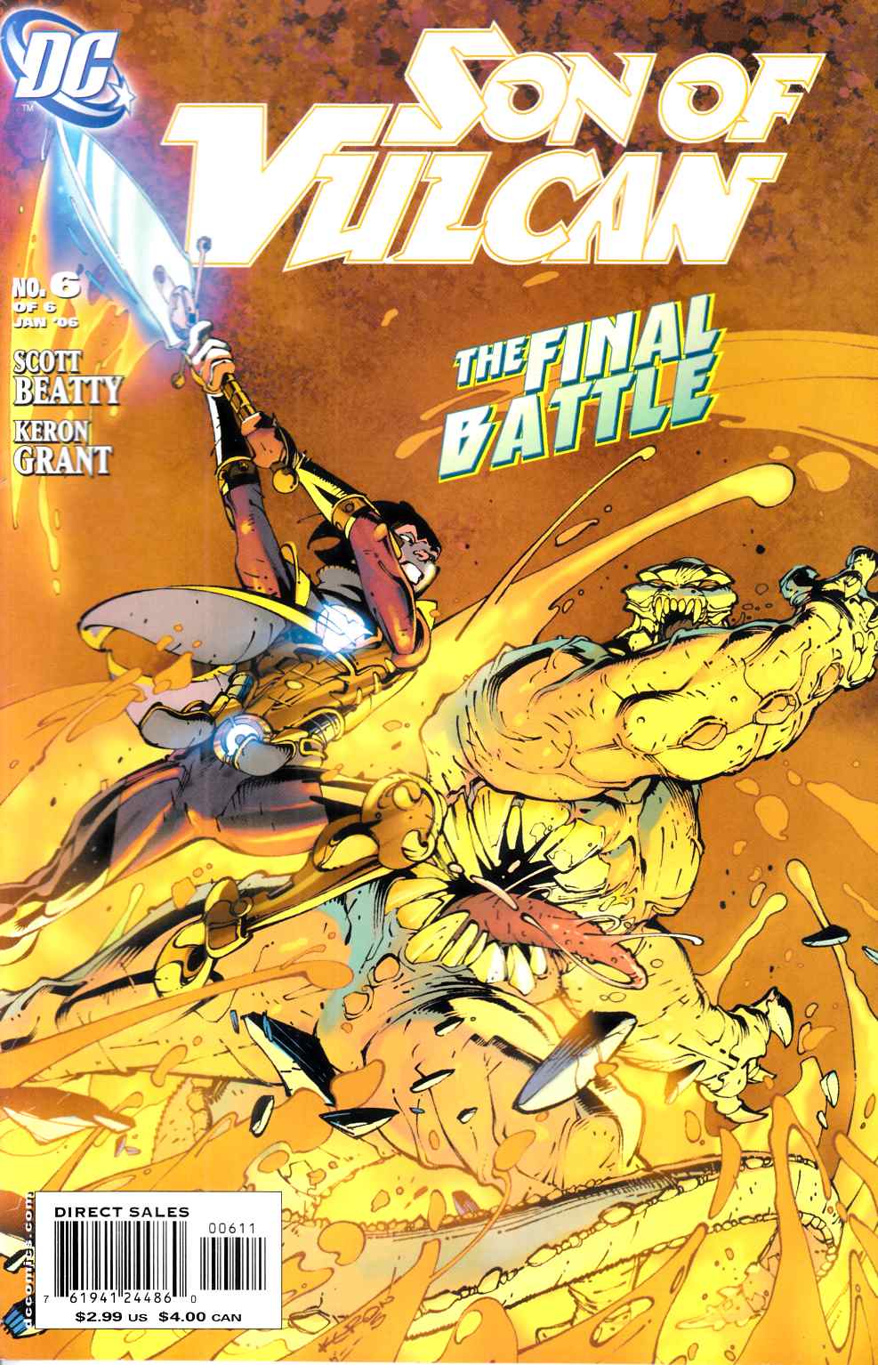 Son of Vulcan #6 Very Fine (8.0) [DC Comic] THUMBNAIL