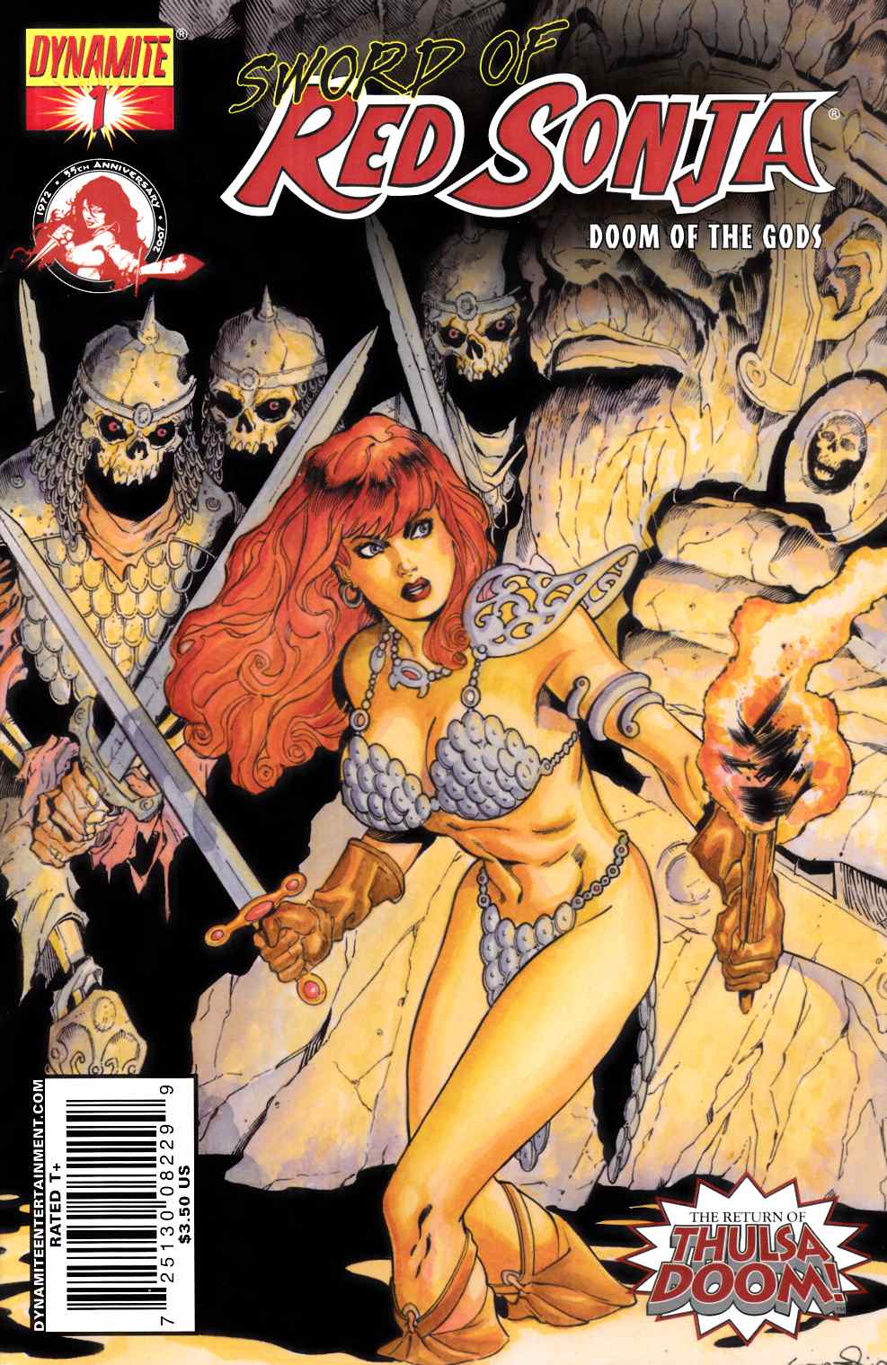 Sword of Red Sonja Doom of the Gods #1 Lopresti Cover Fine (6.0) [Dynamite Comic] THUMBNAIL