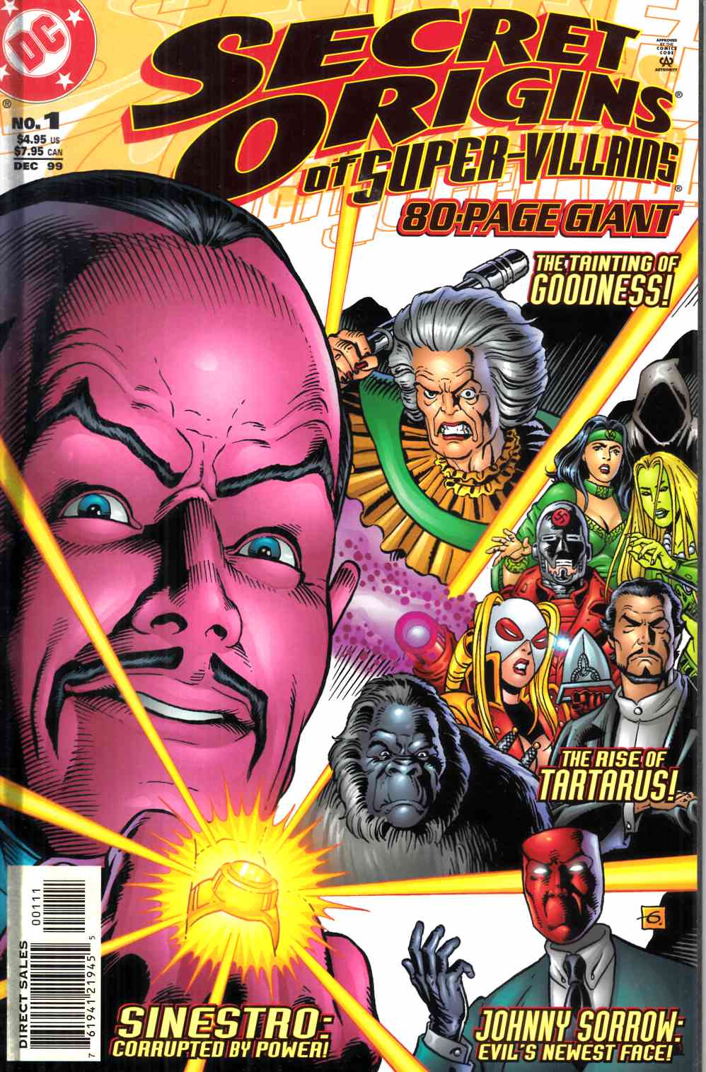Secret Origins of Super-Villains 80 Page Giant #1 Near Mint (9.4) [DC Comic] LARGE