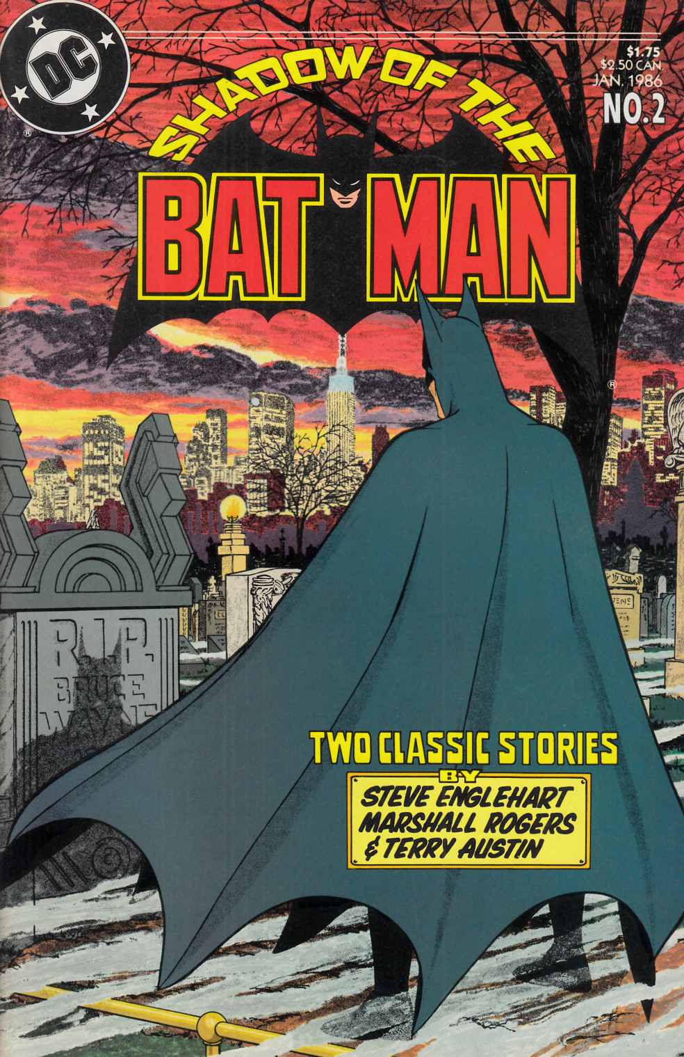 Shadow of the Batman #2 Near Mint (9.4) [DC Comic] THUMBNAIL