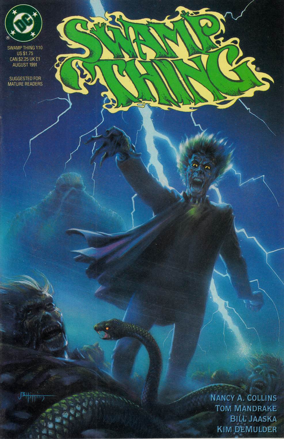 Saga of the Swamp Thing #110 Very Fine (8.0) [DC Comic] THUMBNAIL