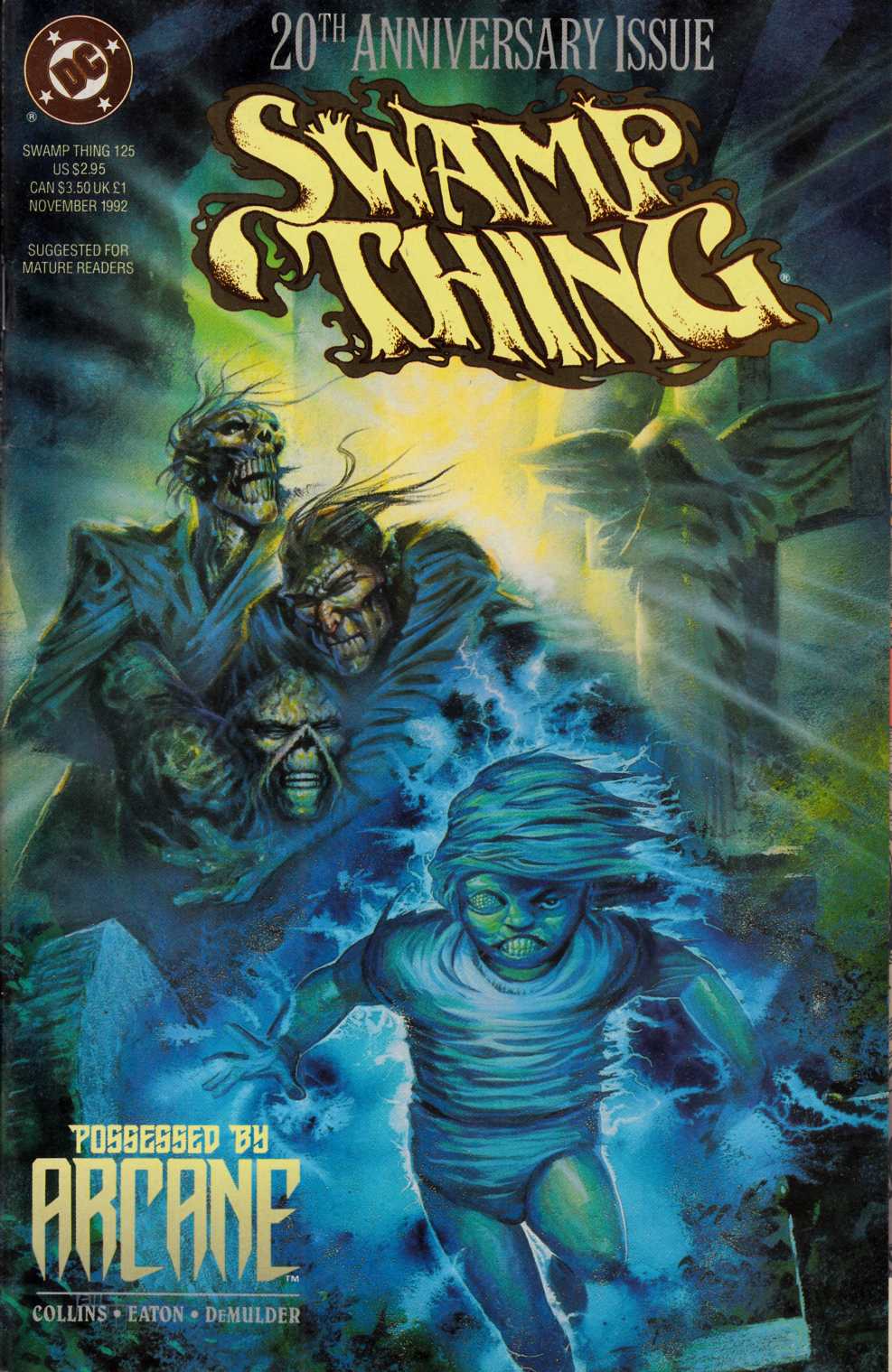 Saga of the Swamp Thing #125 Very Fine (8.0) [DC Comic] THUMBNAIL