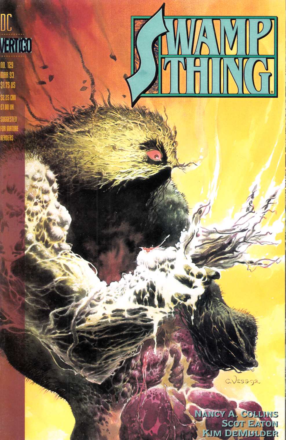 Saga of the Swamp Thing #129 Very Fine (8.0) [DC Comic] THUMBNAIL
