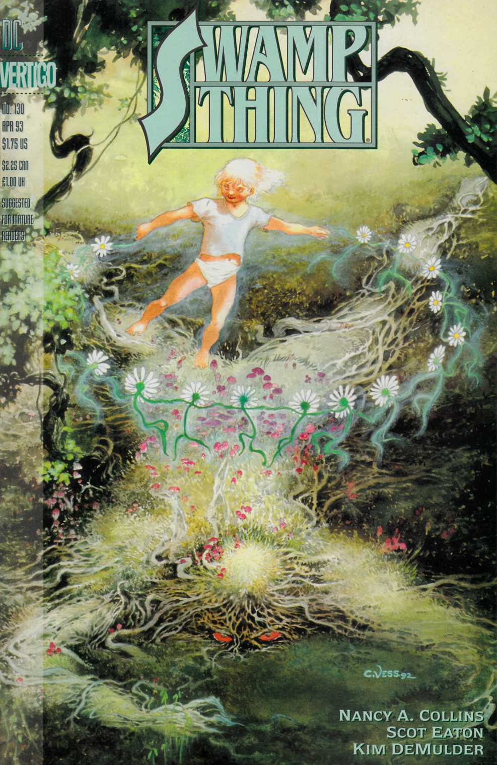 Saga of the Swamp Thing #130 Near Mint (9.4) [DC Comic] LARGE