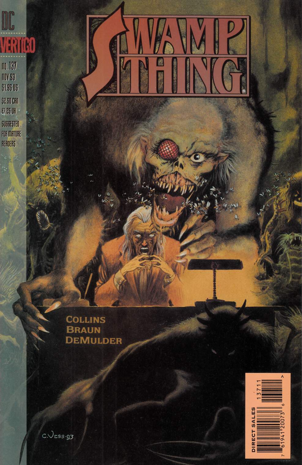 Saga of the Swamp Thing #137 Near Mint (9.4) [DC Comic] LARGE