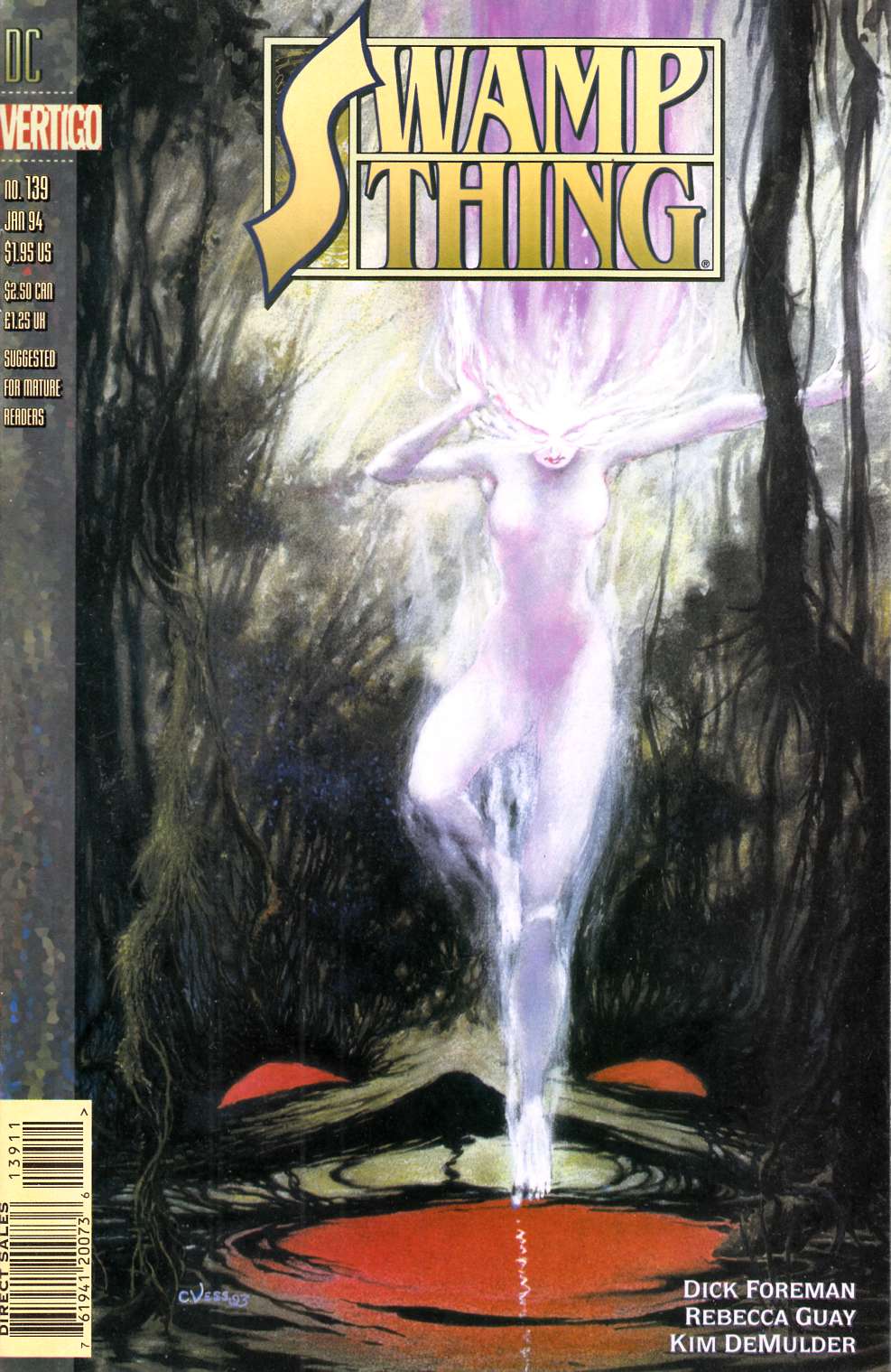 Saga of the Swamp Thing #139 Very Fine (8.0) [DC Comic] LARGE