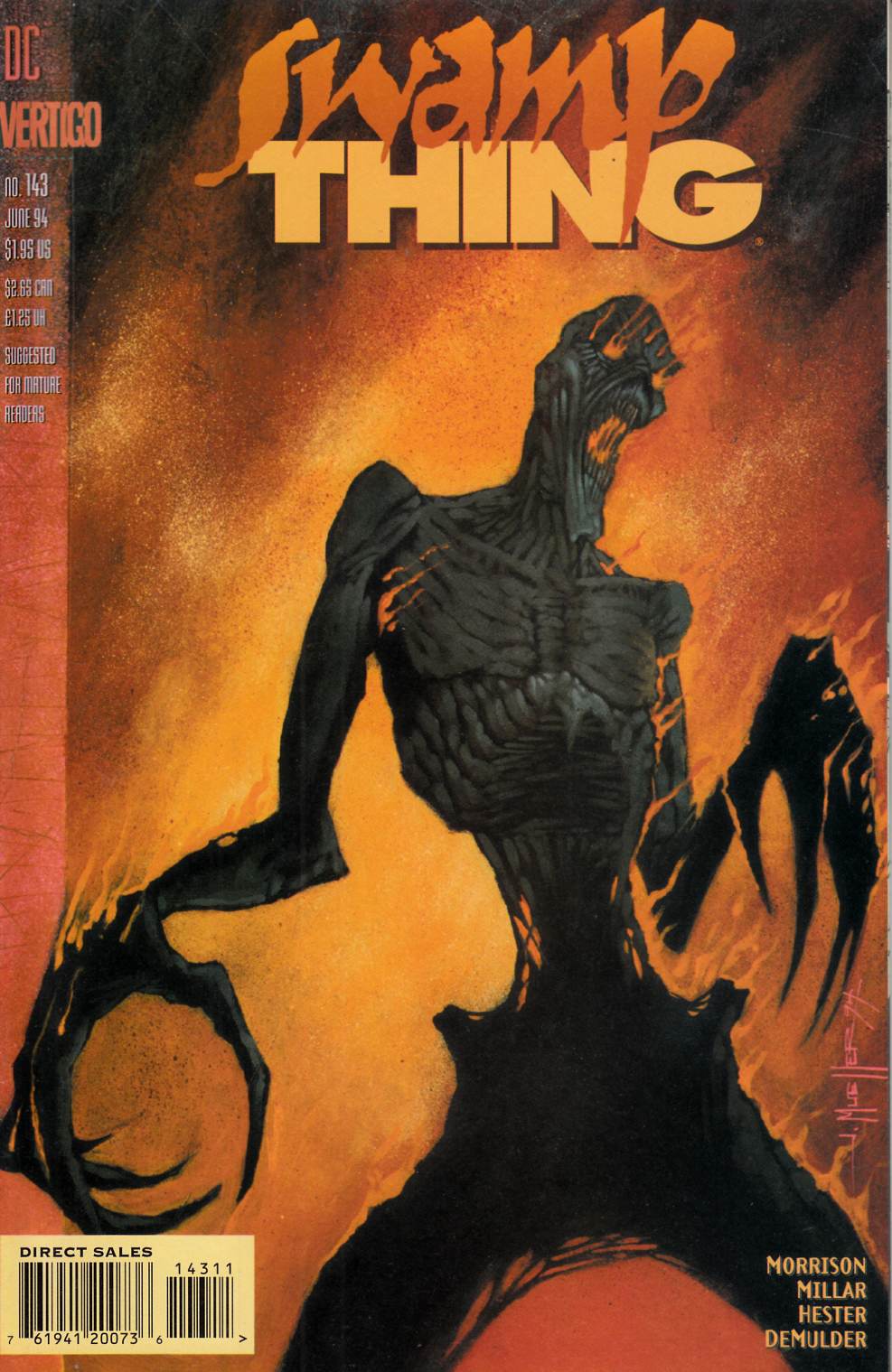 Swamp Thing #143 Very Fine/Near Mint (9.0) [DC Comic] LARGE