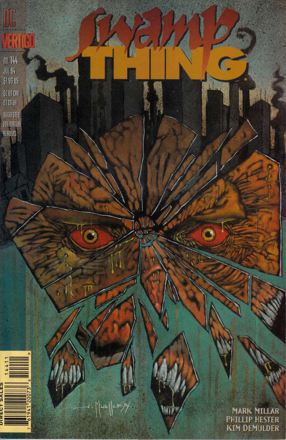 Swamp Thing #144 Near Mint (9.4) [DC Comic] THUMBNAIL