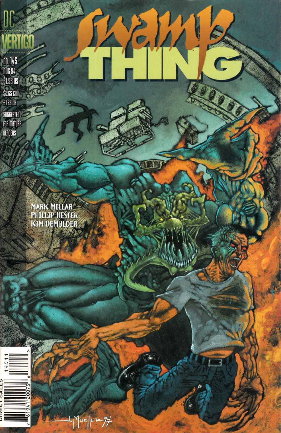 Swamp Thing #145 Very Fine (8.0) [DC Comic] LARGE