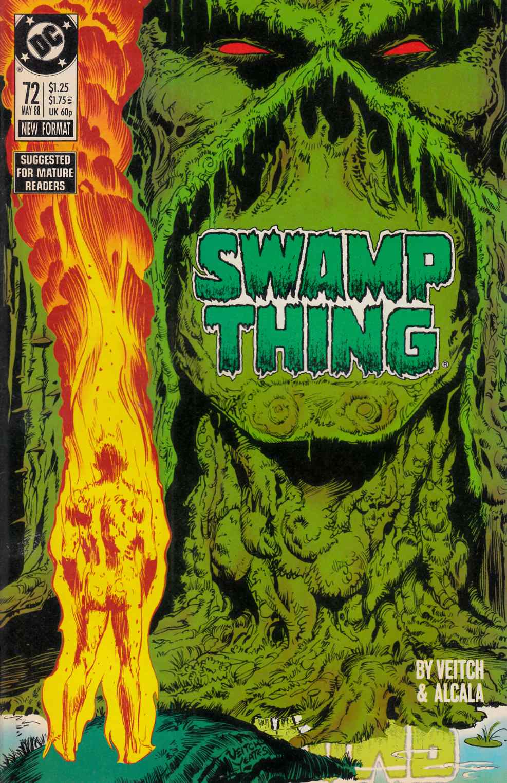 Saga of the Swamp Thing #72 Near Mint (9.4) [DC Comic] THUMBNAIL