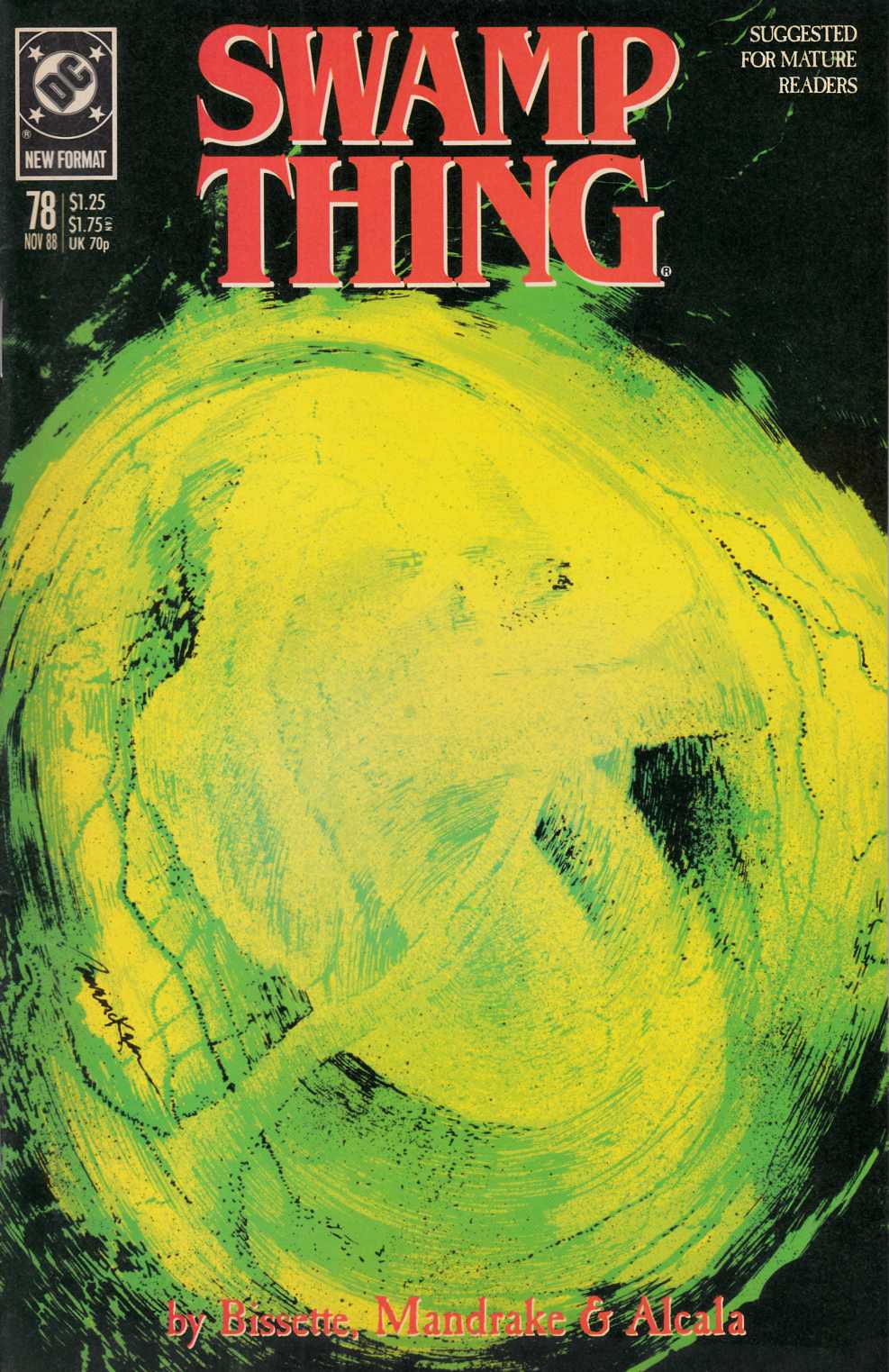 Saga of the Swamp Thing #78 Very Fine (8.0) [DC Comic] LARGE