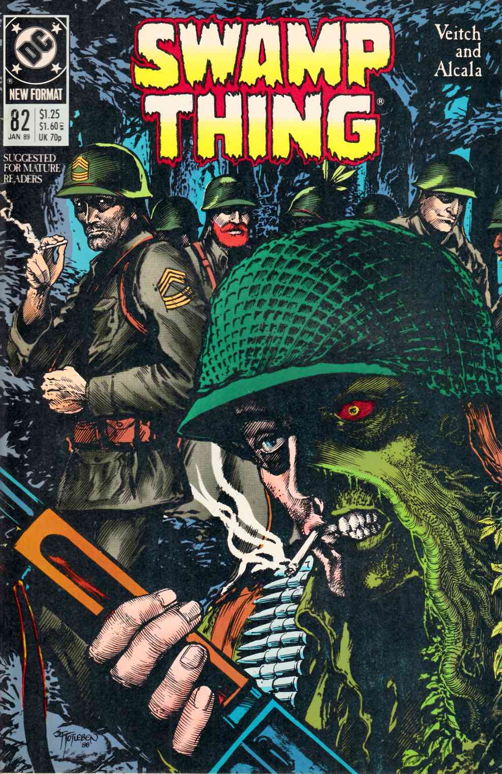 Saga of the Swamp Thing #82 Very Fine (8.0) [DC Comic] LARGE