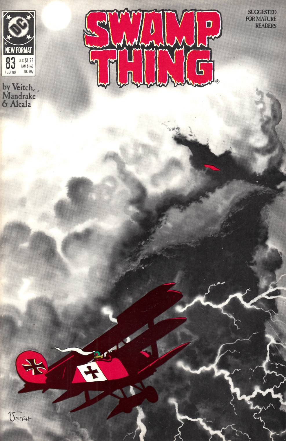 Saga of the Swamp Thing #83 Very Fine (8.0) [DC Comic] LARGE