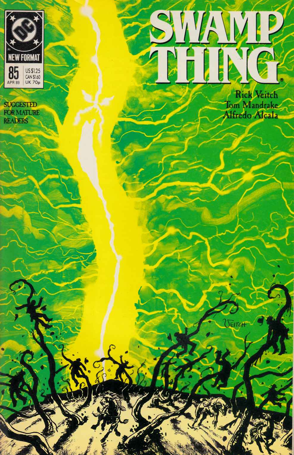 Saga of the Swamp Thing #85 Near Mint (9.4) [DC Comic] LARGE