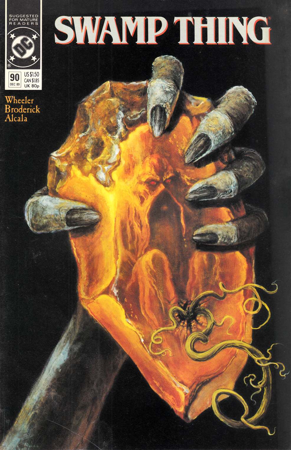 Saga of the Swamp Thing #90 Very Fine (8.0) [DC Comic] LARGE