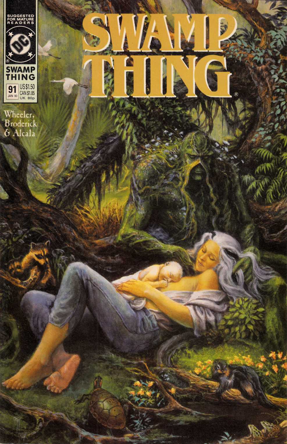 Saga of the Swamp Thing #91 Very Fine (8.0) [DC Comic] THUMBNAIL