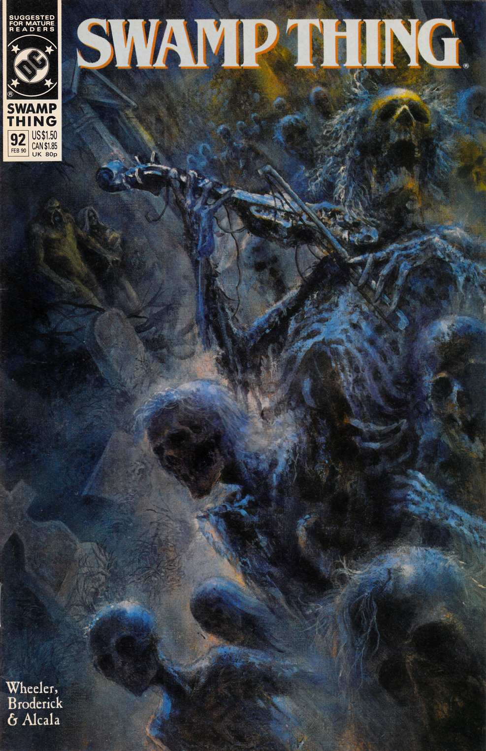 Saga of the Swamp Thing #92 Near Mint (9.4) [DC Comic] THUMBNAIL