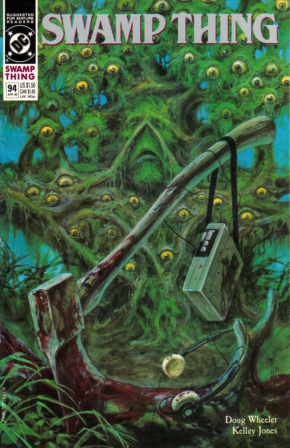 Saga of the Swamp Thing #94 Near Mint (9.4) [DC Comic] THUMBNAIL