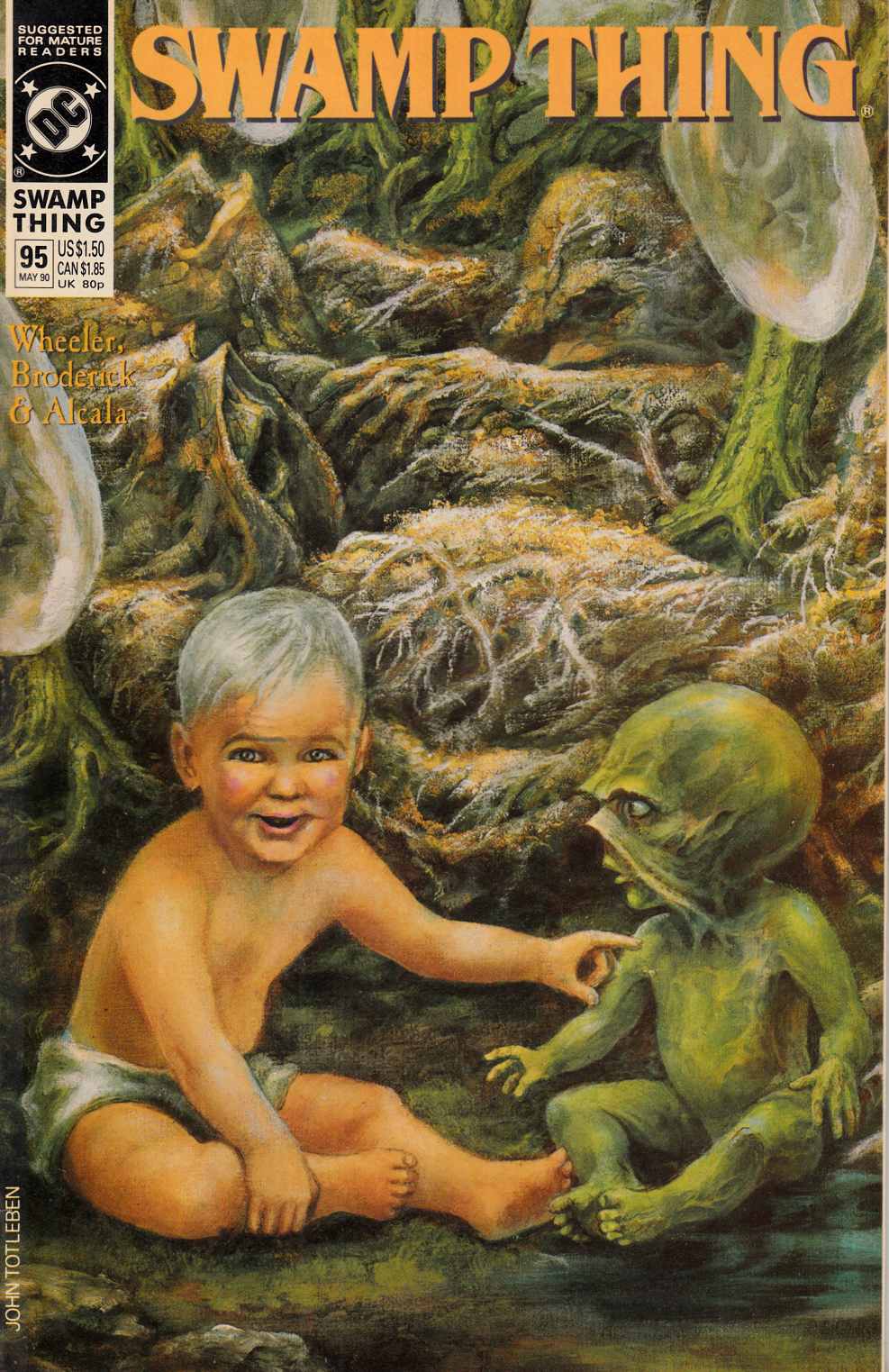 Saga of the Swamp Thing #95 Near Mint (9.4) [DC Comic] THUMBNAIL