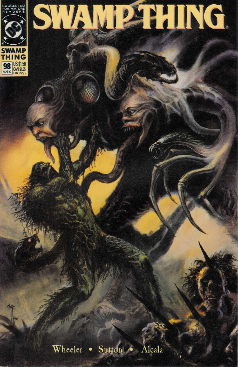 Saga of the Swamp Thing #98 Very Fine (8.0) [DC Comic] LARGE