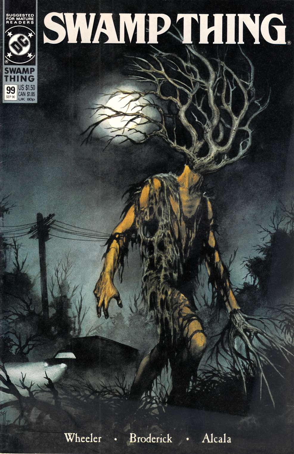 Saga of the Swamp Thing #99 Fine (6.0) [DC Comic] LARGE