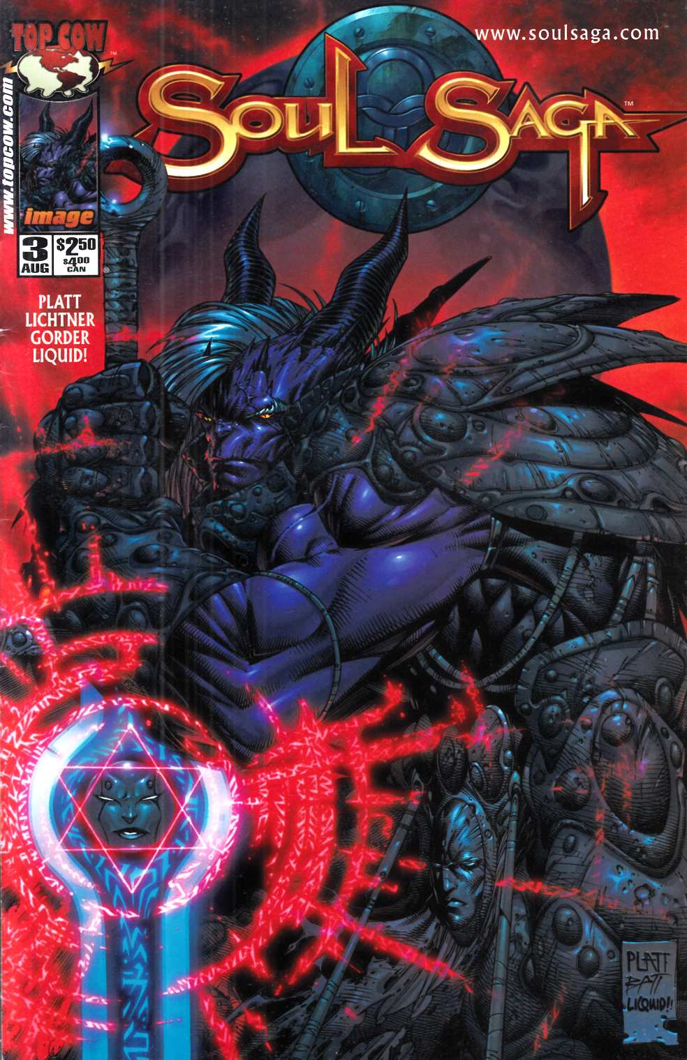 Soul Saga #3 Fine (6.0) [Image Comic] LARGE