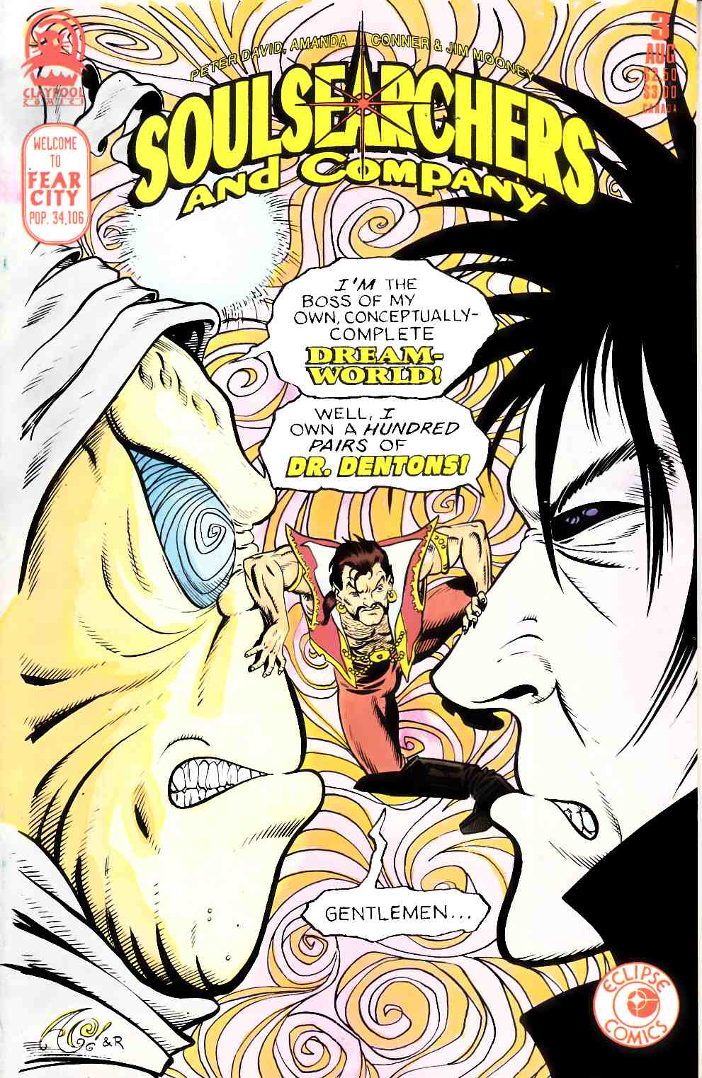Soulsearchers and Company #3 Fine (6.0) [Claypool Comic] LARGE