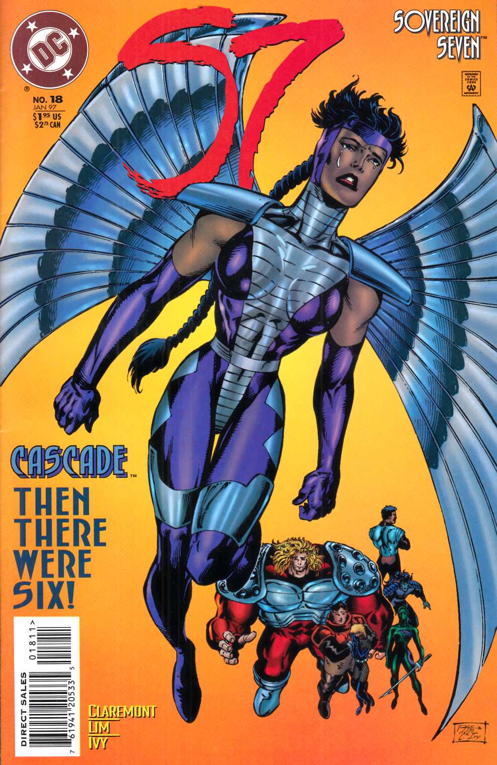 Sovereign Seven #18 Fine (6.0) [DC Comic] LARGE