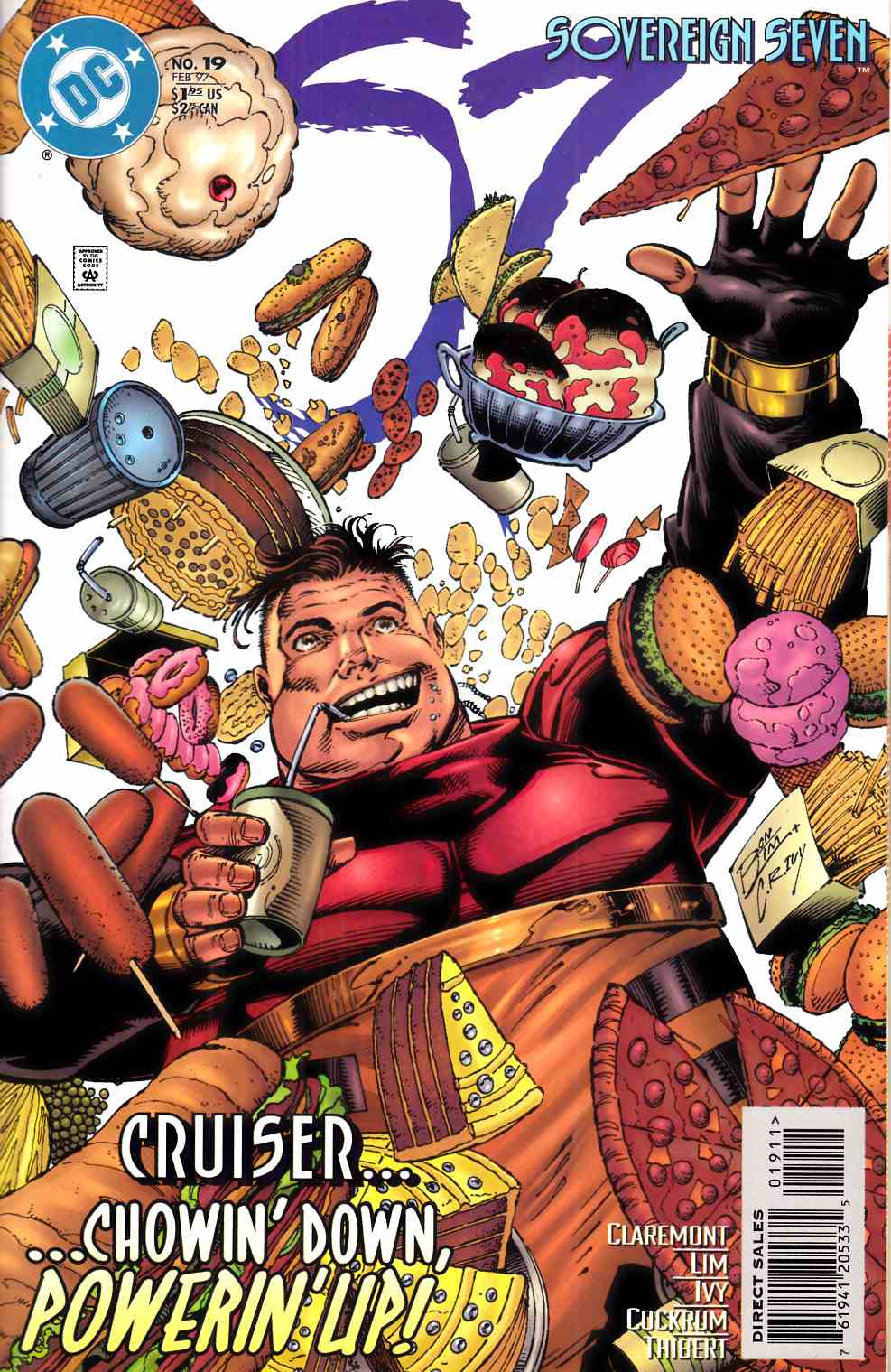 Sovereign Seven #19 Fine (6.0) [DC Comic] LARGE