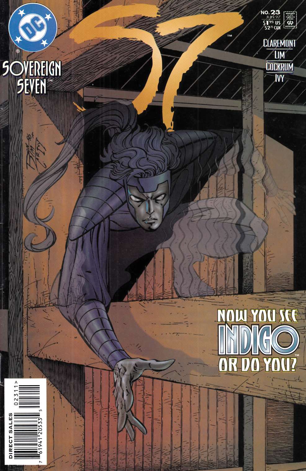 Sovereign Seven #23 Fine (6.0) [DC Comic] LARGE