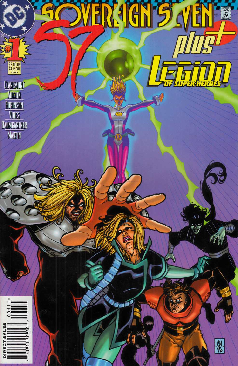 Sovereign Seven Plus #1 Fine (6.0) [DC Comic] LARGE