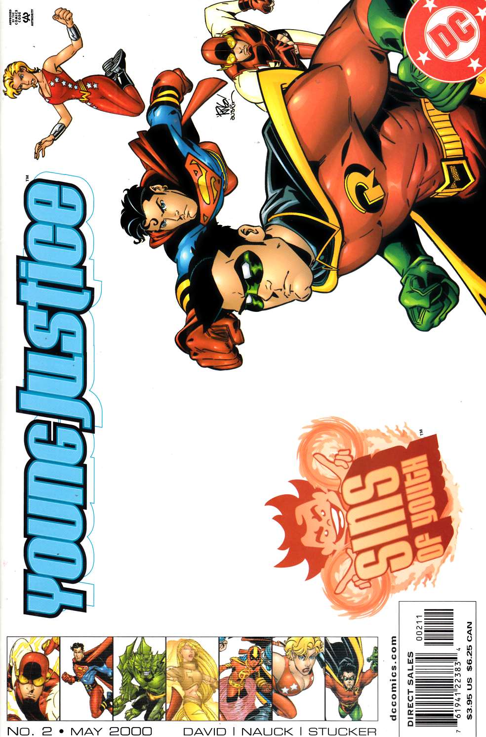 Sins of Youth Young Justice #2 Near Mint (9.4) [DC Comic] LARGE