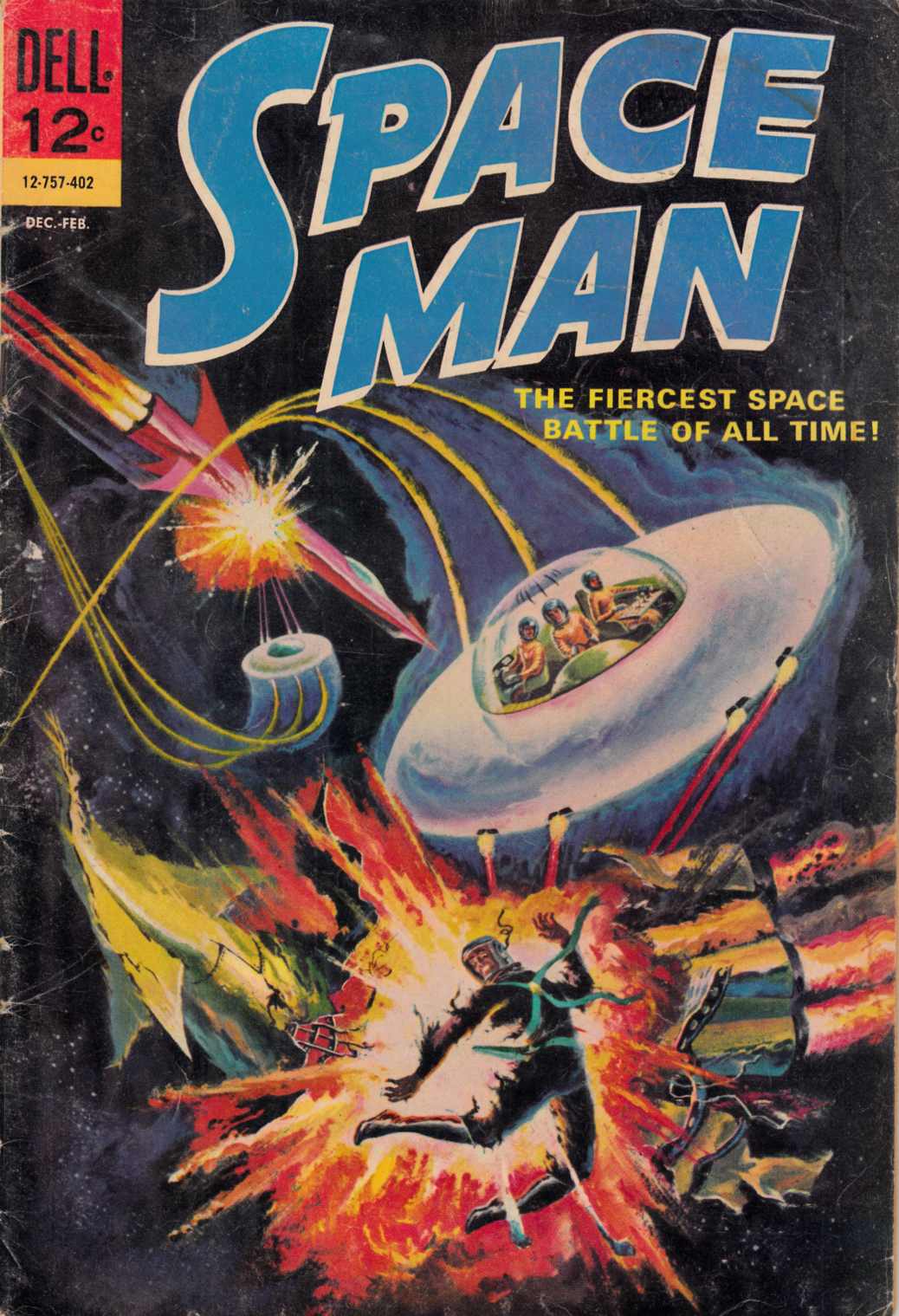 Space Man #7 Good/Very Good (3.0) [Dell Comic] LARGE