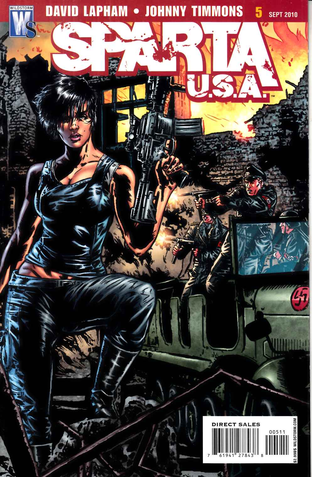 Sparta USA #5 Very Fine (8.0) [DC Comic] LARGE