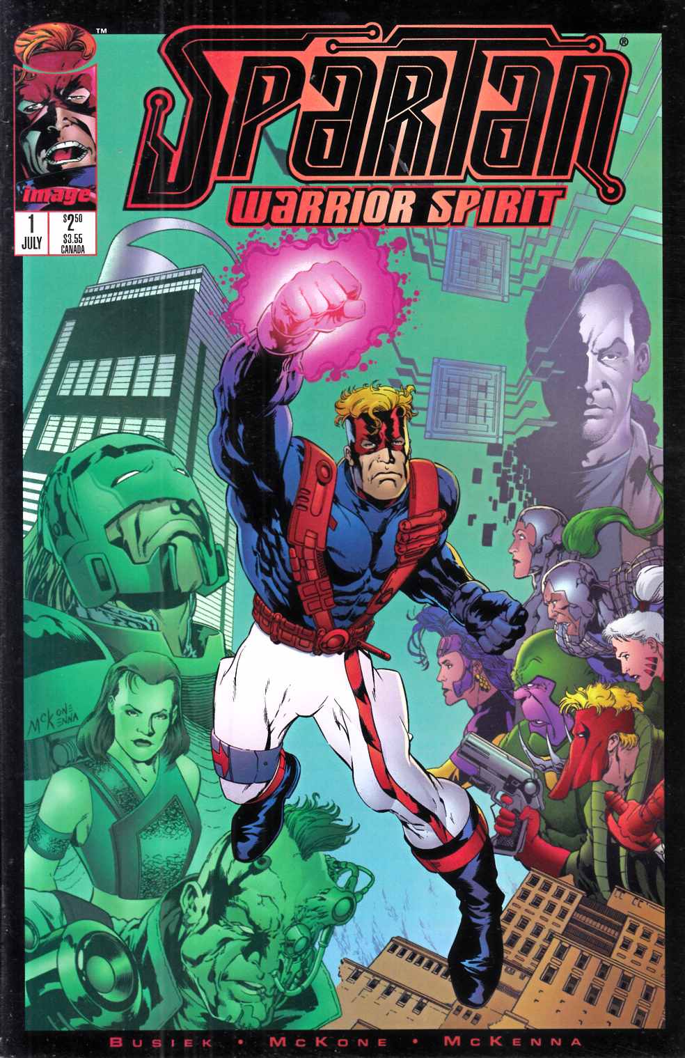 Spartan Warrior Spirit #1 Very Fine (8.0) [Image Comic] LARGE