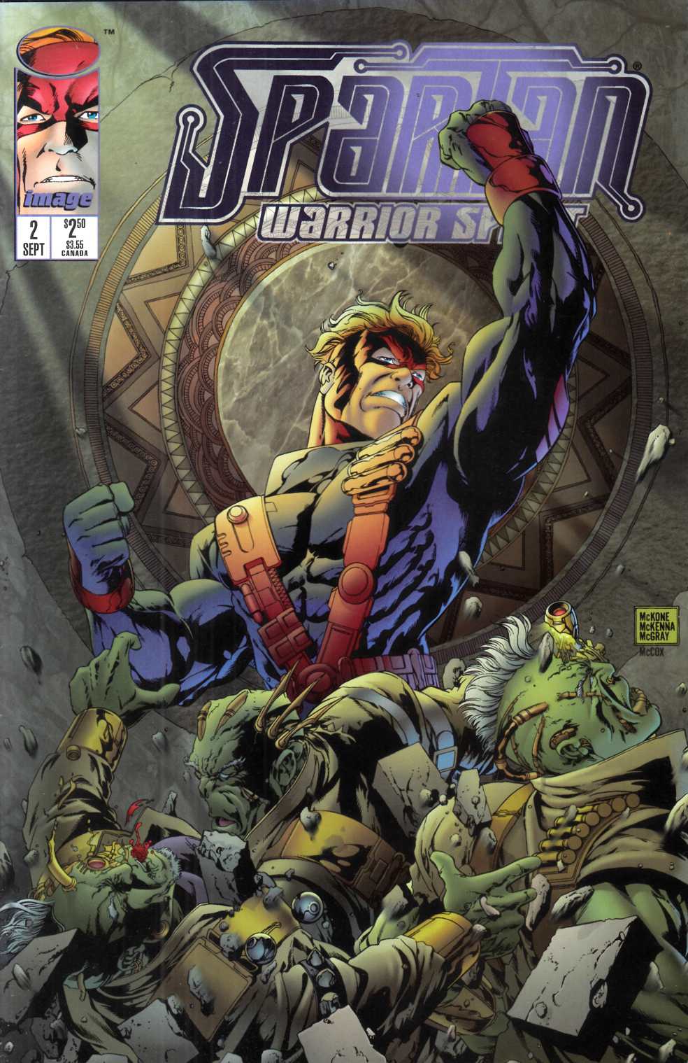 Spartan Warrior Spirit #2 Very Fine (8.0) [Image Comic] LARGE