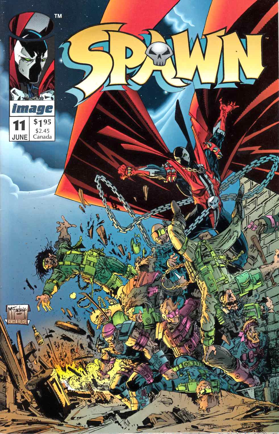 Spawn #11 Very Fine (8.0) [Image Comic] LARGE