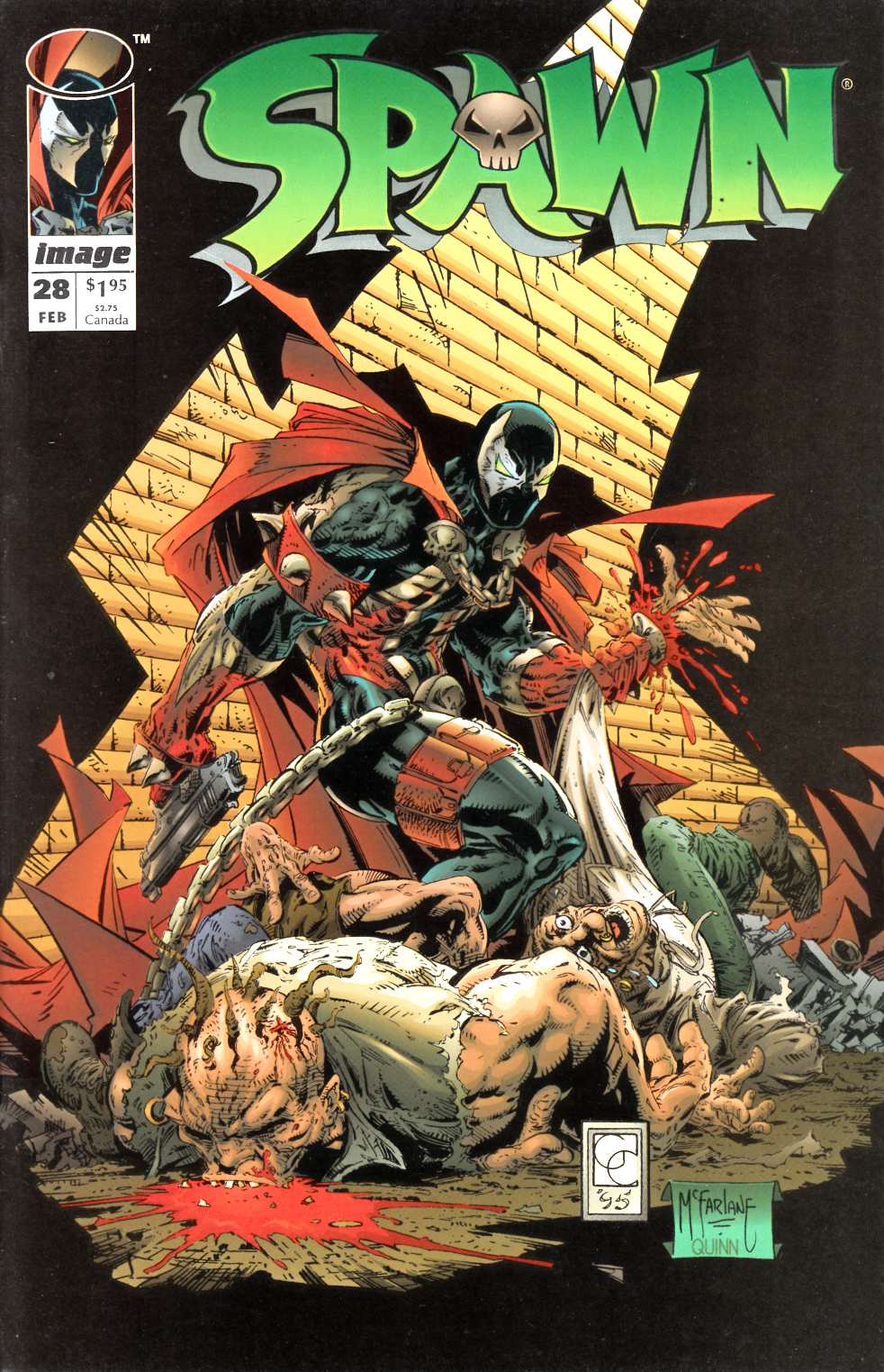 Spawn #28 Near Mint Minus (9.2) [Image Comic] THUMBNAIL